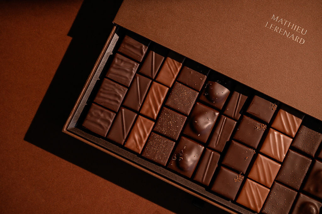 Grand coffret ouvert