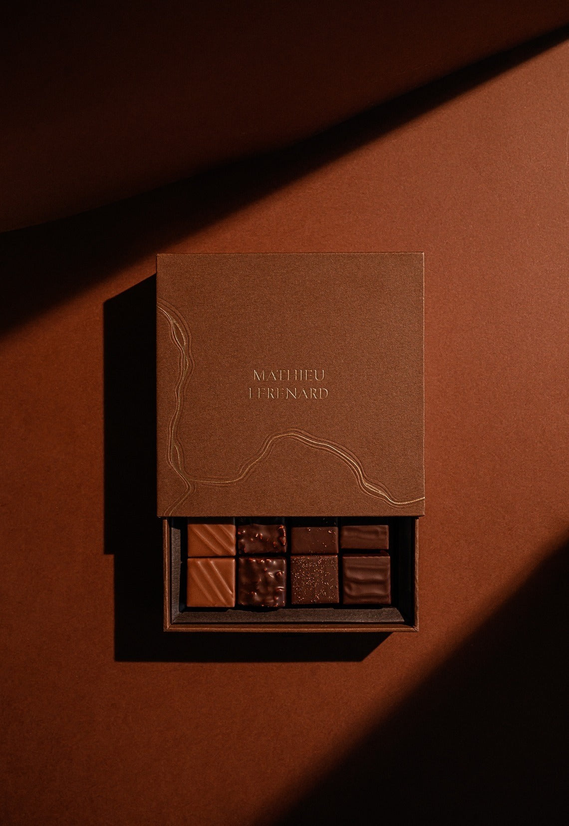 Coffret Pralinés 16 pièces, Mathieu Lerenard