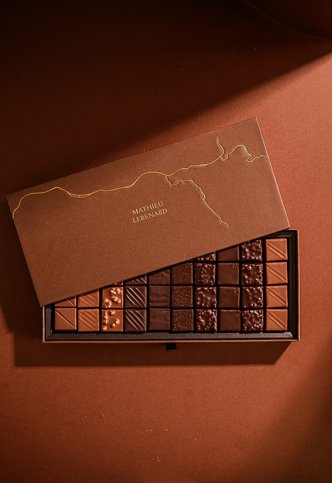 Coffret Pralinés 40 pièces, Mathieu Lerenard