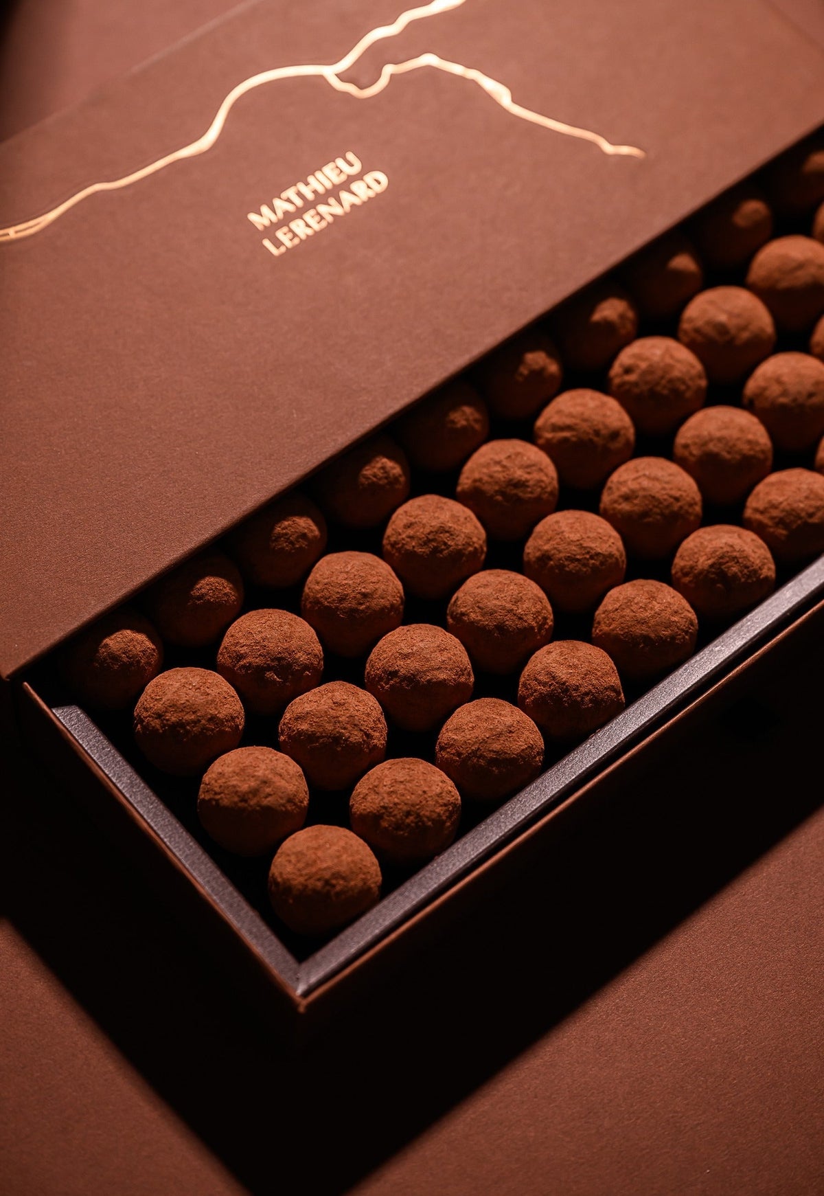 Coffret Truffes au lait 40 pièces, Mathieu Lerenard